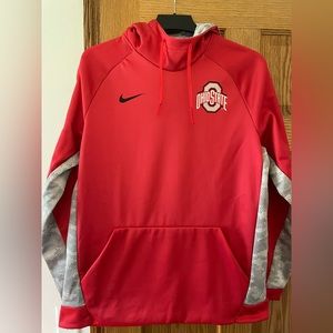 Nike Therma Men’s Pullover Hoodie “Ohio State” in Large